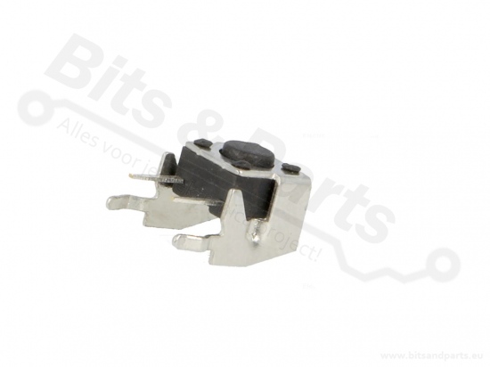 Microswitch drukknop (maakcontact) 6x6x4,3mm vertikaal